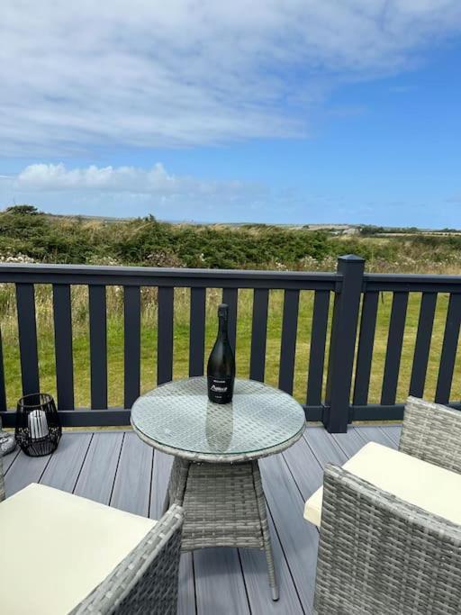 Modern Lodge With Amazing Views New Quay Exteriör bild